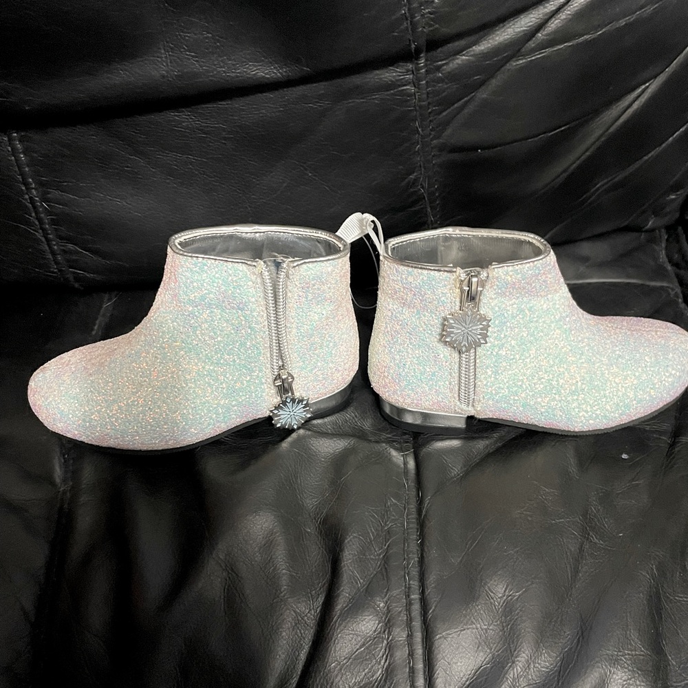 Disney frozen sparkle ankle boots toddler size 8
